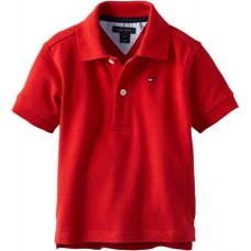 Tommy Hilfiger Camisa Polo Infantil Vermelha